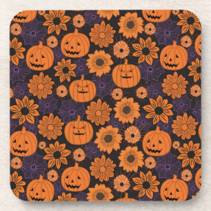 Porta-copo Halloween Floral