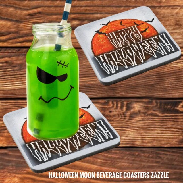 Porta-copo Halloween Moon-PG (Criador carregado)