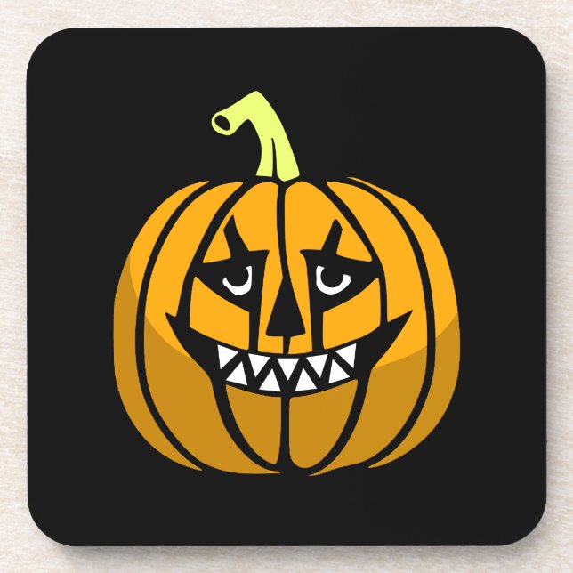 Porta-copo Halloween Pumpkin (Frente)