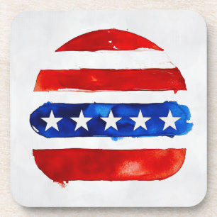 Porta-copo Hamburger América (Pintura Branca Nº 4)