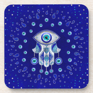 Porta-copo Hamsa - Amulet Mau de Olhos