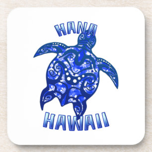 Porta-copo Hana Hawaii Vacinação - Tartaruga Tribal