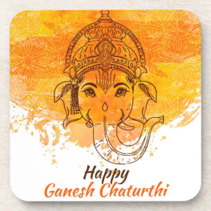 Porta-copo Happy Ganesh Chaturthi