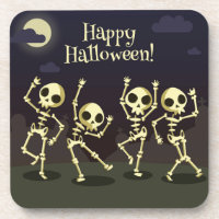 Happy Halloween - Happy Skeletons