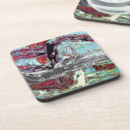 Porta-copo Hard Plastic Coaster – Strata Pulse