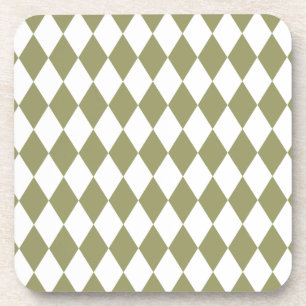 Porta-copo Harlequin Avocado e White