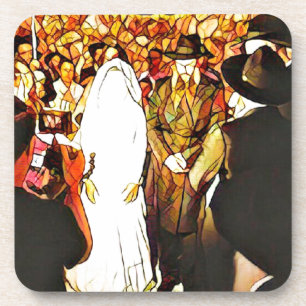 Porta-copo Hassidic Wedding