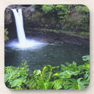Porta-copo Havaí, Ilha Grande, Hilo, Cachoeira Arco-Íris, Exu
