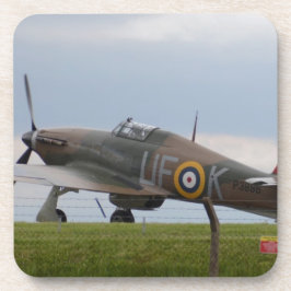 Porta-copo Hawker Hurricane Vista de Três Quartos