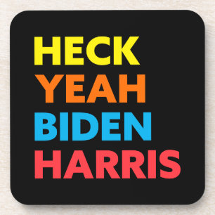 Porta-copo Heck Sim, Biden Harris - Cores Personalizadas - Pr