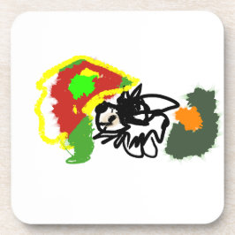 Porta-copo Hedgehog playing autumn