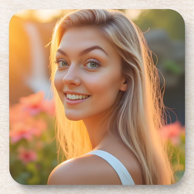 Porta-copo Helena Chevalier: Um Plástico Reverso da Ilha (Frente)