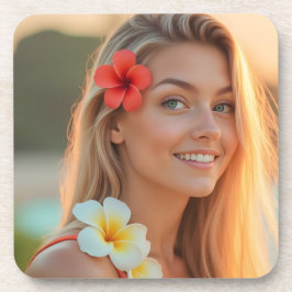 Porta-copo Helena's Island Glow: Plástico de Tranquilidade da