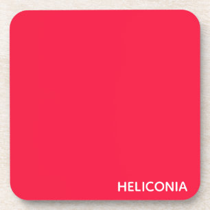 Porta-copo Heliconia red color name