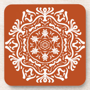 Porta-copo Henna Mandala