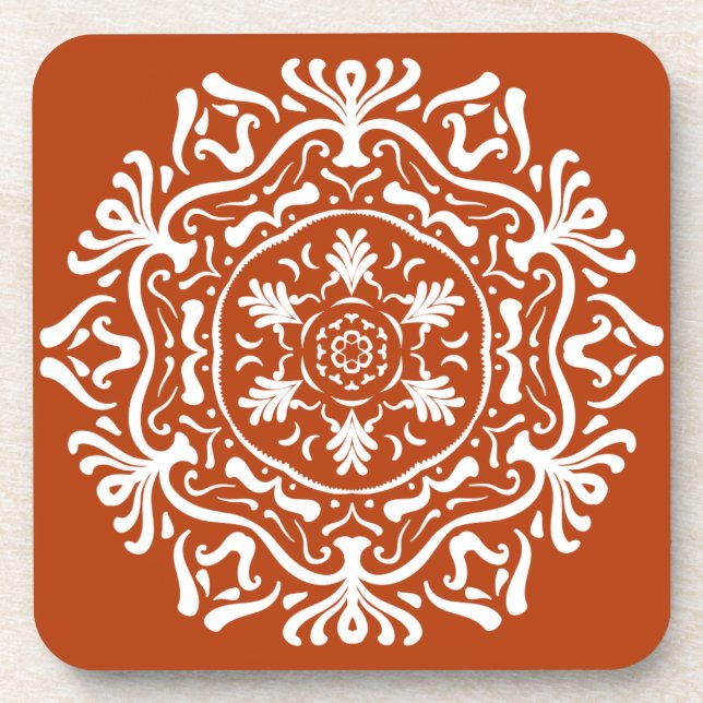 Porta-copo Henna Mandala (Frente)