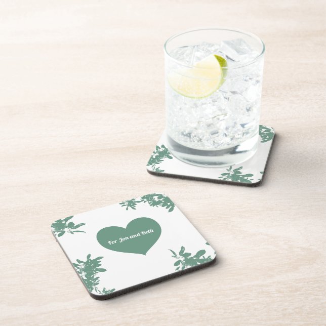 Porta-copo Hera Verde Mint  (Lado Direito)