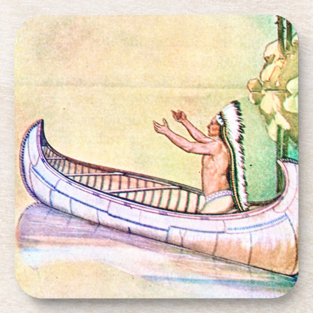 Porta-copo Hiawatha Magic Canoé (Frente)