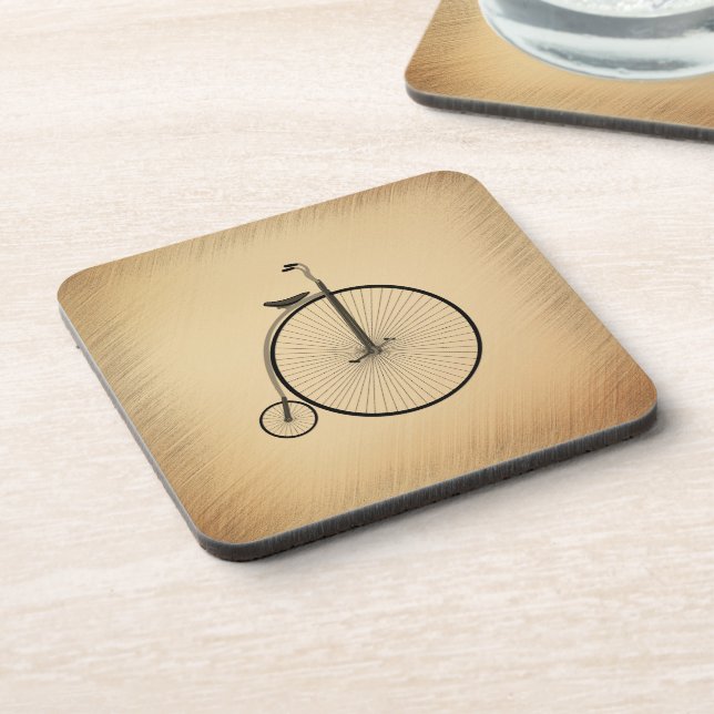 Porta-copo High-Wheel Antique Bicycle Rustic (Left Side)