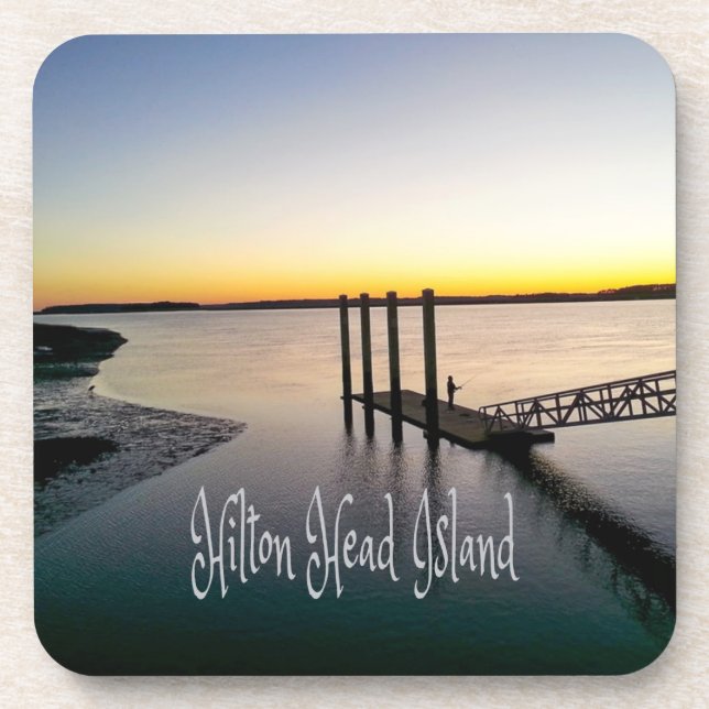 Porta-copo Hilton Head Island Carolina do Sul (Frente)