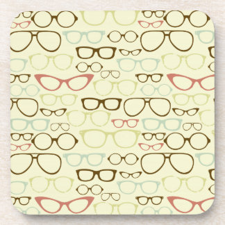 Porta-copo Hipster retro do Eyeglass