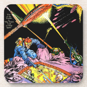 Porta-copo História em quadrinhos Planet Laser Attack Sci Fi