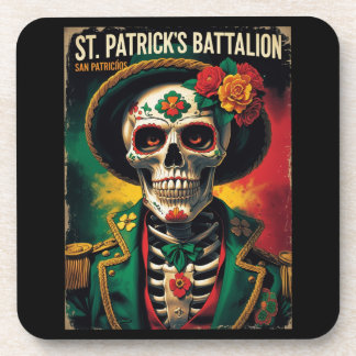 Porta-copo Historical Saint Patricks Battalion Celtic Skull