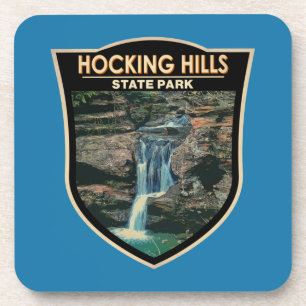 Porta-copo Hocking Colinas State Park Ohio Art