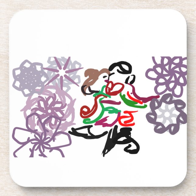 Porta-copo Holiday Kiss  (Frente)