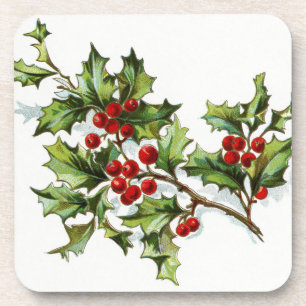 Porta-copo Holly Berries 002
