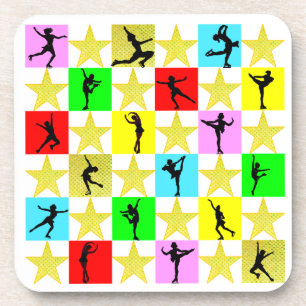 PORTA-COPO HOLLY JOLLY FIGURE SKATER CHRISTMAS DESIGN