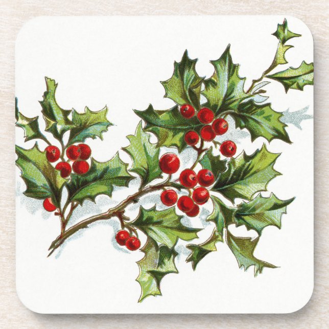 Porta-copo HollyBerries 001 (Frente)