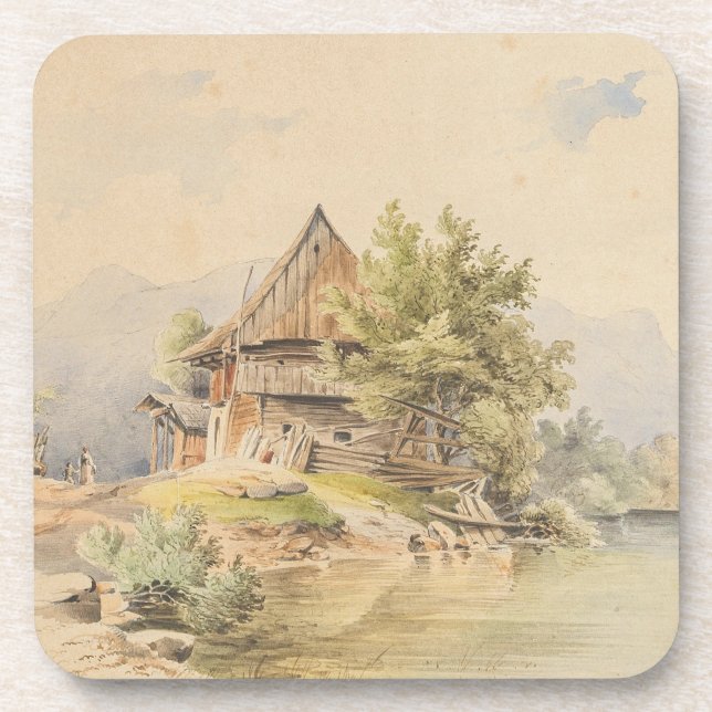 Porta-copo Holzhütte am See - Carl Lafite (Frente)