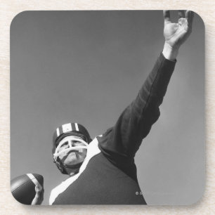 Porta-copo Homem que joga o futebol 2