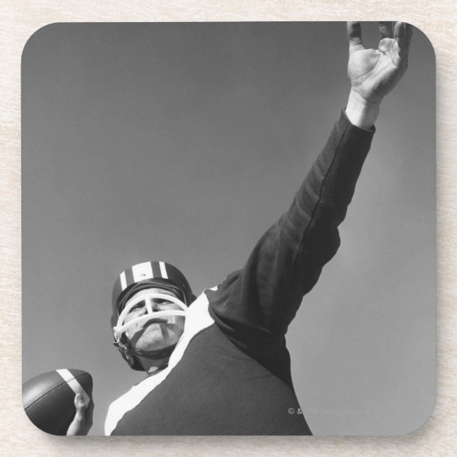 Porta-copo Homem que joga o futebol 2 (Frente)