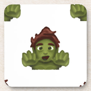 Porta-copo homem zombie emoji