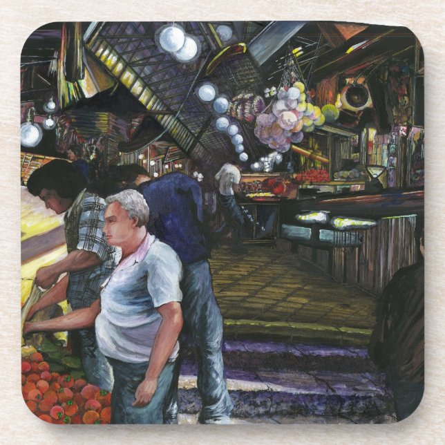 Porta-copo Homens do Comércio, Jerusalém (Frente)