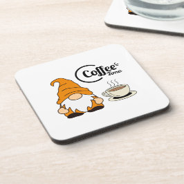 Porta-copo Hora do Café com Gnome em um