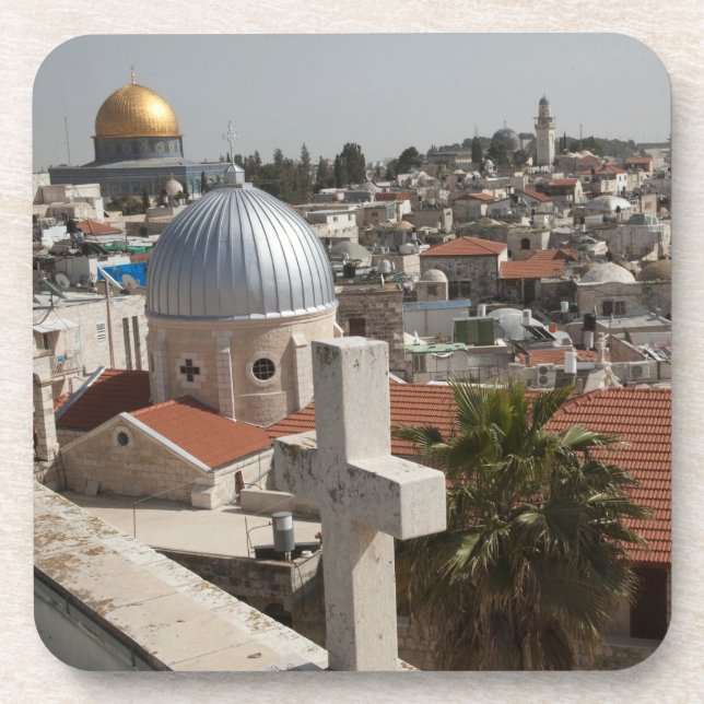 Porta-copo Horizonte de Jerusalém Antiga (Frente)