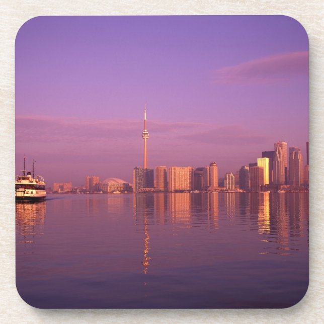 Porta-copo Horizonte de Toronto, Ontário, Canadá (Frente)