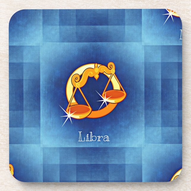 Porta-copo horóscopo libra (Frente)