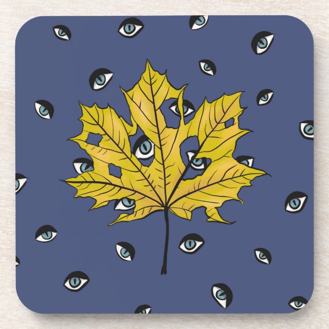 Porta-copo Horror Gótico assustador Natureza Testemunha (Frente)