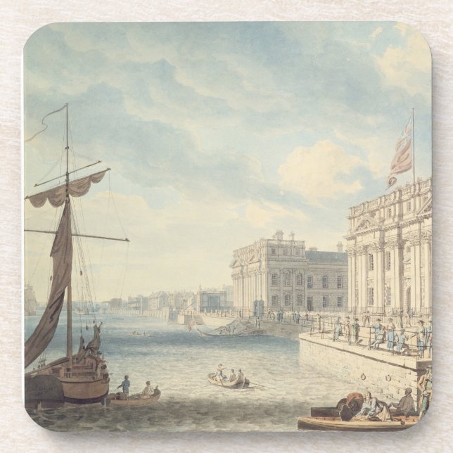 Porta-copo Hospital de Greenwich (w/c) (Frente)