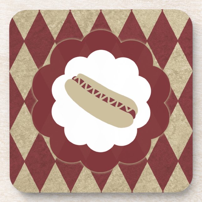 Porta-copo hot dog diamonds (Frente)