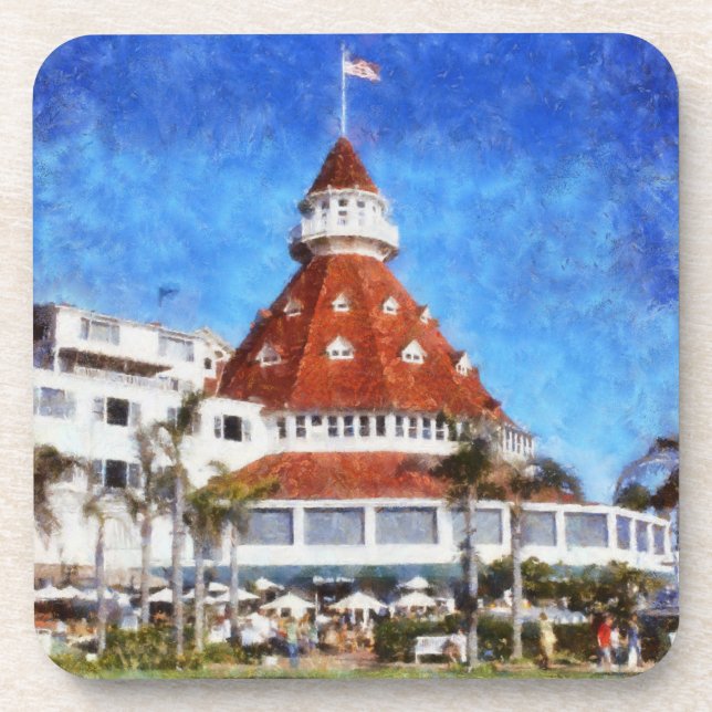 Porta-copo Hotel Del Coronado (Frente)