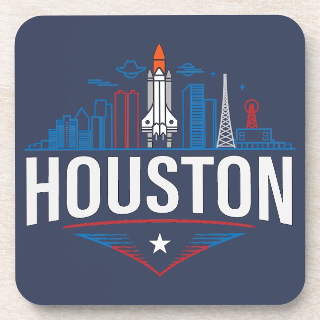 Porta-copo Houston Texas United States of America (Frente)