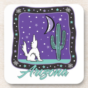 Porta-copo Howling Coyote Arizona