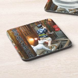 Porta-copo Humor Japonês - Cachorros Puxando Calças Para Baix