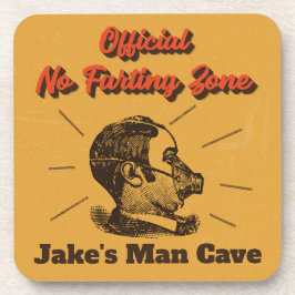 Porta-copo Humorístico Sem Zona de Fazenda Amarelo