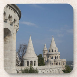 Porta-copo Hungria, cidade capital Budapeste. Buda, Castelo